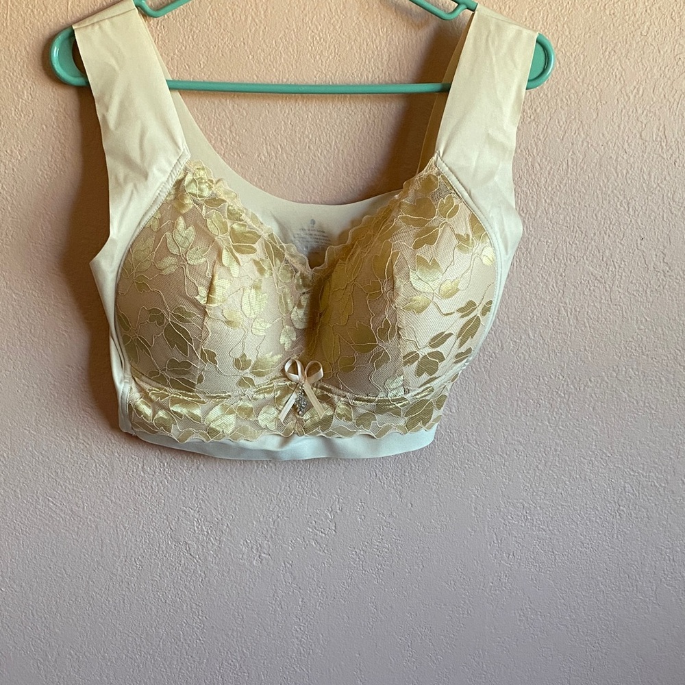 SENOBRA Luxurious Cream Floral Lace Bra